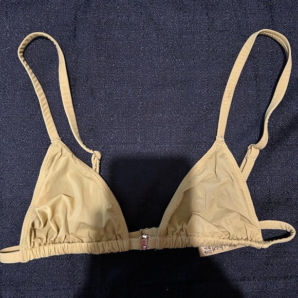 SKIMS Yellow Jelly Sheer Triangle Bralette - Picture 4 of 8